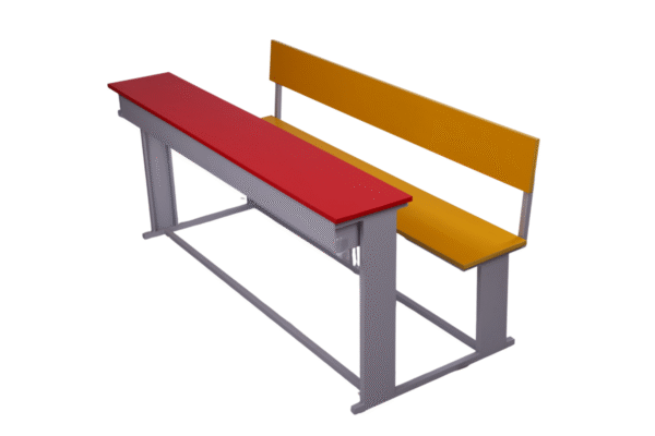 Dual Desk 002 - Model - Image 4