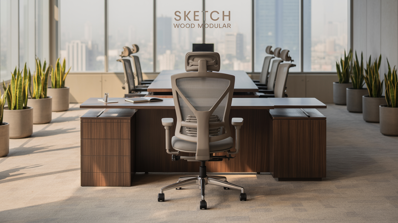 Best Office Furniture Manufacturer in Hyderabad – Sketch Wood Modular